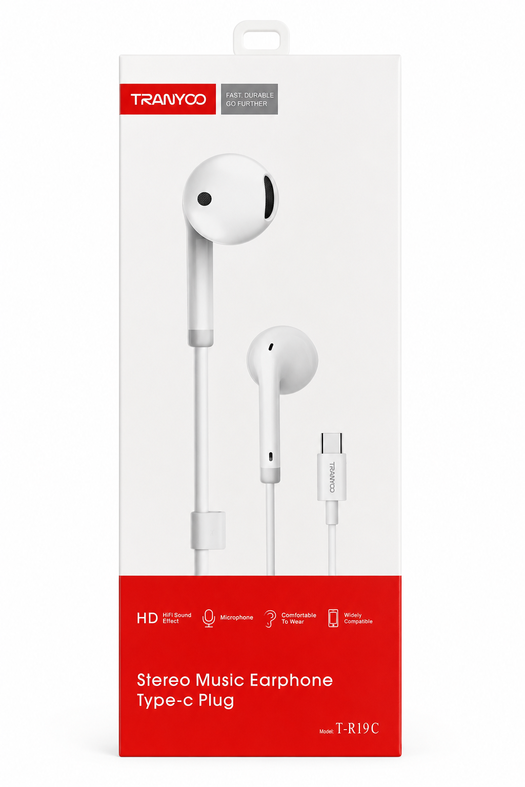 AUDIFONO STEREO MUSIC EARPHONE -TIPO C PLUG