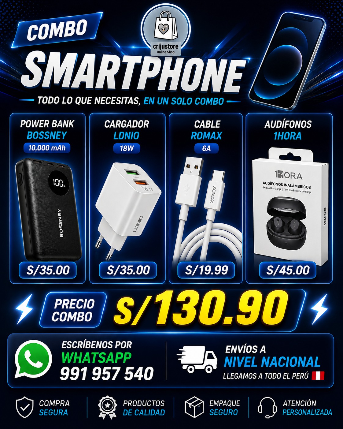 COMBO ¡SÍ O SÍ NECESITAS ESTE PACK EN TU DÍA A DÍA!