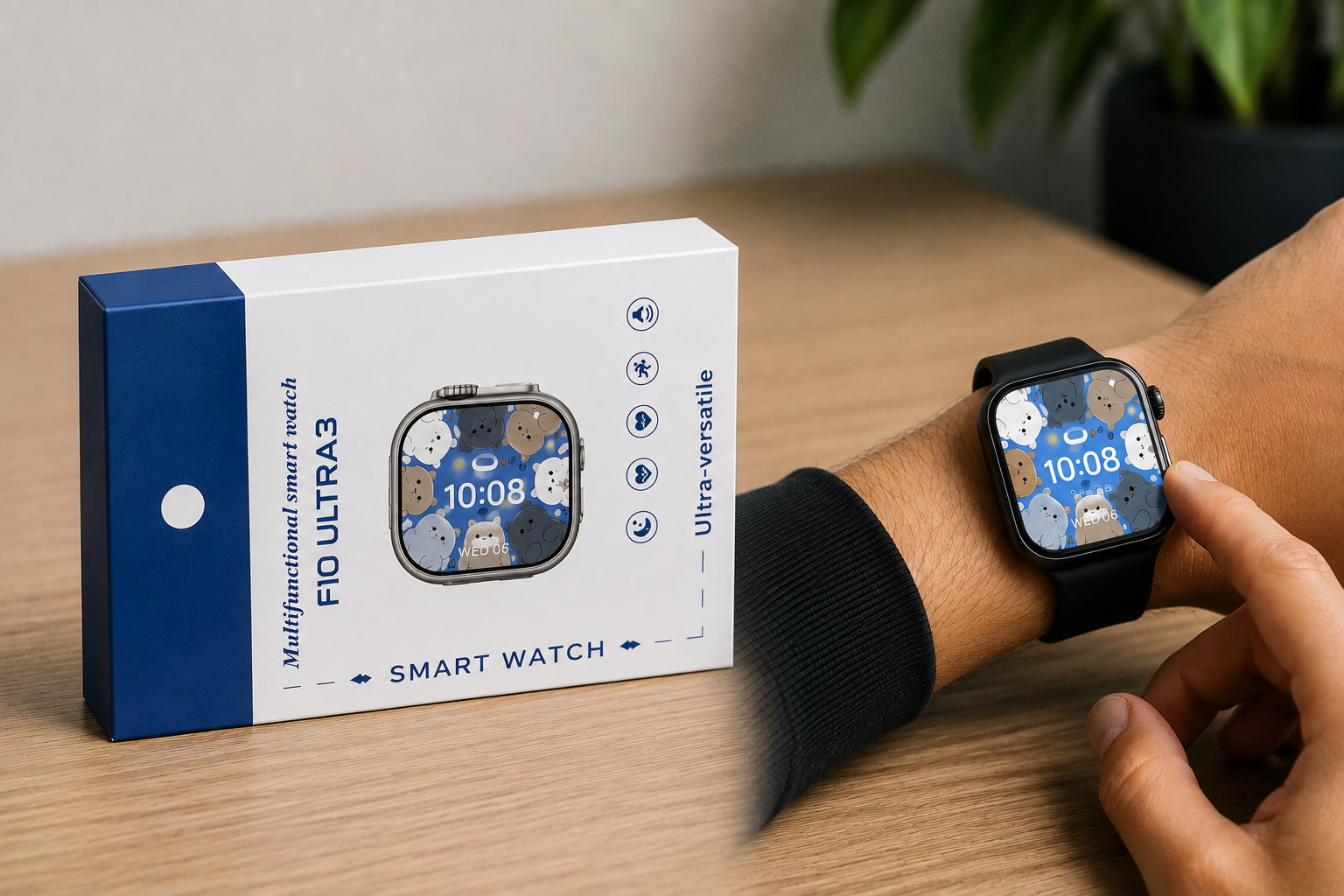 SMARTWATCH F10 ULTRA 3
